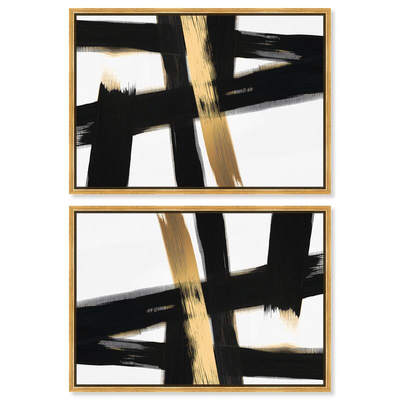 Simple Perfume Bow Canvas by Art Remedy - 16" x 20" - White