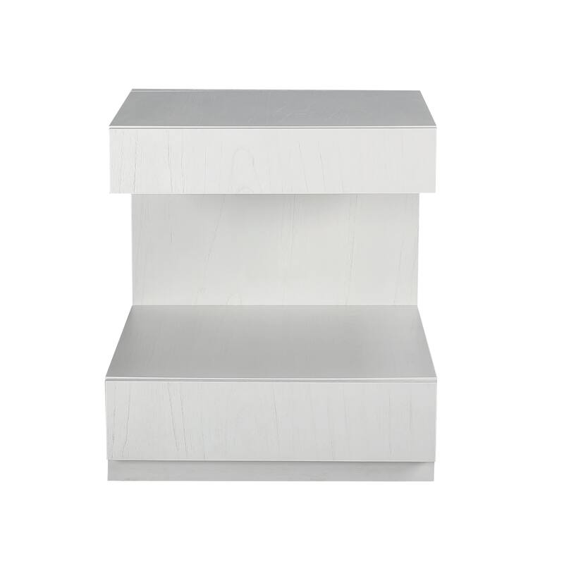 Elk Home Checkmate Checkmate White Wood Accent Table