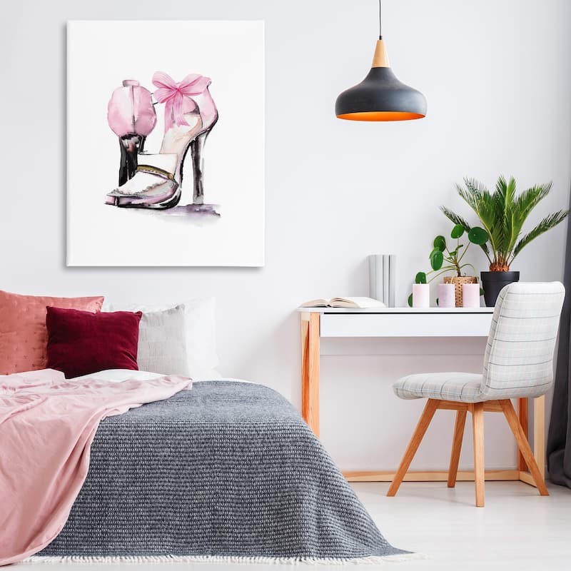Stupell Pastel Pink Luxe Heels Canvas Wall Art Design By Stella Chang