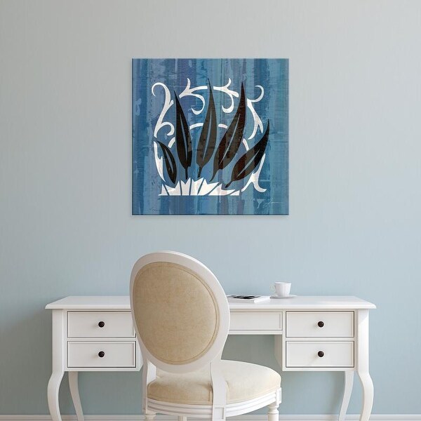Easy Art Prints James Burghardt's 'Glyphic Tiles IV' Premium Canvas Art