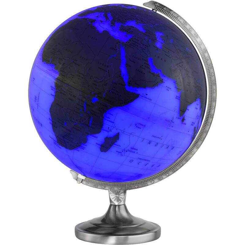 Kristian Illuminated Desktop World Globe