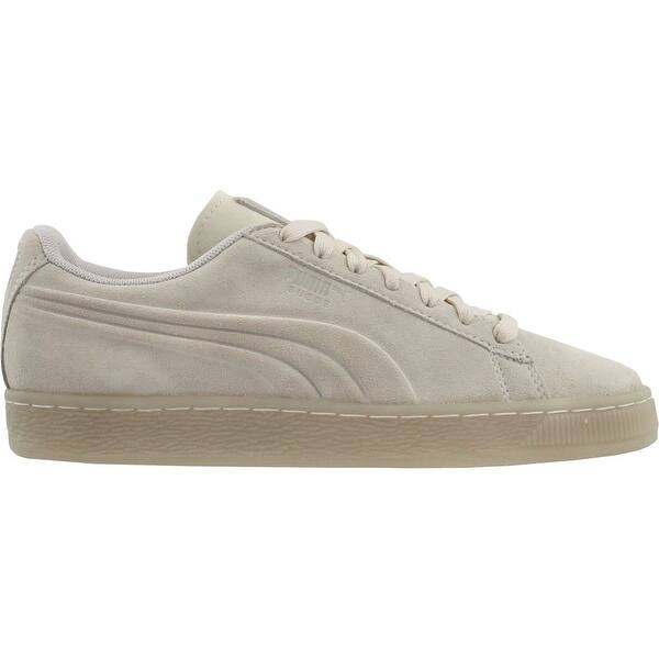 Shop Puma Boys Suede Emboss Iced Foil Junior Casual Shoes
