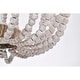 preview thumbnail 8 of 9, Sabina 14 Inch Bohemian Style Antique White Pendant Chandelier 3-Light
