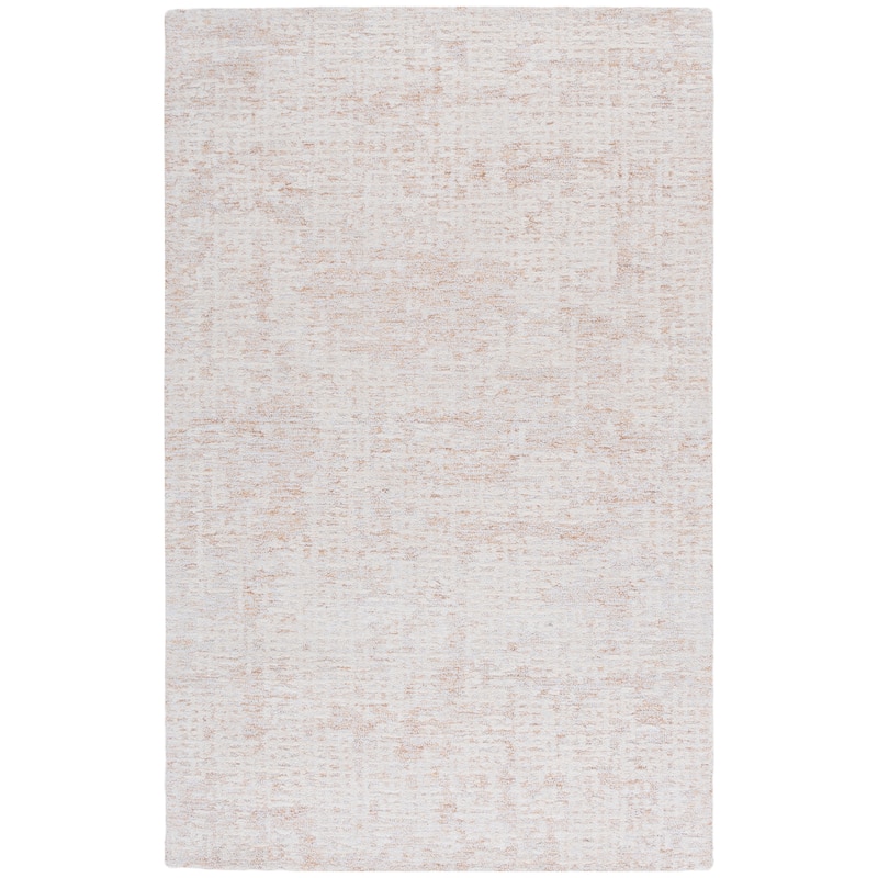 SAFAVIEH Handmade Ebony Marcijona Modern Contemporary Wool Rug