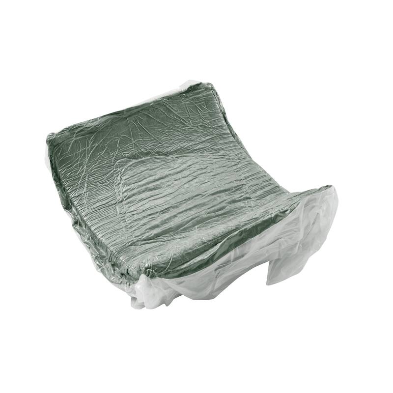 GDFStudio - Velvet Streamlined Modular 4-Seater 138.58" U-Shaped Sectional Sofa with 2 Ottomans