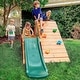 preview thumbnail 1 of 7, Palm - 5-in-1 Outdoor and Indoor Playground Playset - Natural Natural