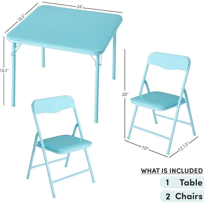 Heritage Kids 3 Piece Activity Table and Chair Set