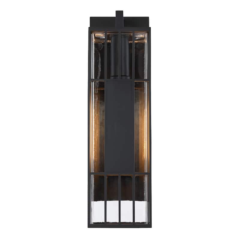 Designers Fountain D351M-22EW Edgehill 22" Tall Outdoor Wall Sconce - Matte Black