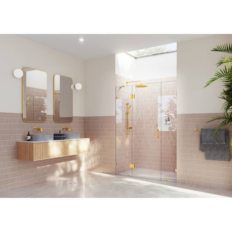 Glass Warehouse GHF-58.5 Stellar 78" High x 58-1/2" Wide Hinged