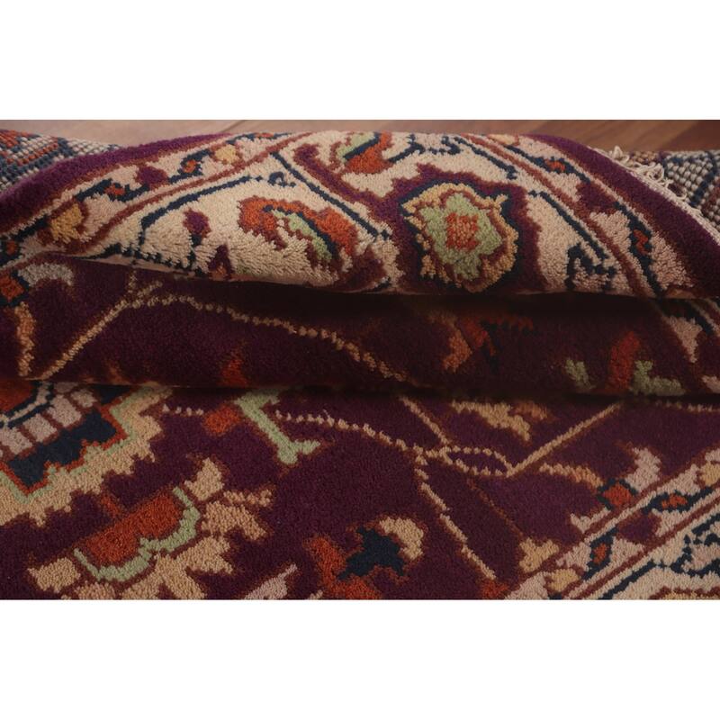 Oushak Oriental Foyer Rug Hand-Knotted Wool Carpet - 3'11" x 6'0"