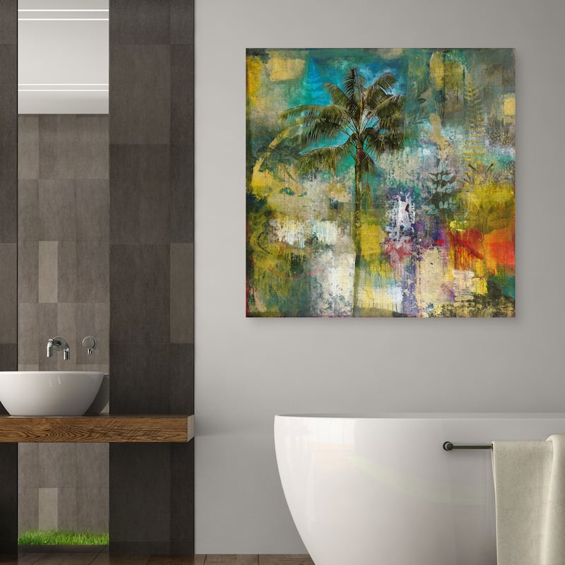 Tropical Isle I by Douglas Canvas Art Print by Douglas Canvas Art Print