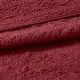 preview thumbnail 11 of 132, Madison Park Mansfield Reversible Oversized 3-piece Solid Texture Bedspread Quilt Set with Matching Shams