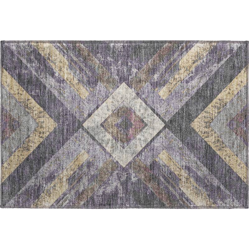 Premium Washable Super Soft Modern Global Mayfield Rug