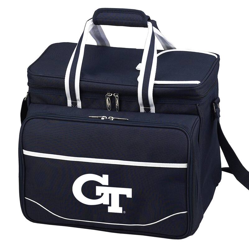 NCAA Georgia Tech Yellow Jackets Insulated Equipped Picnic Cooler for Four