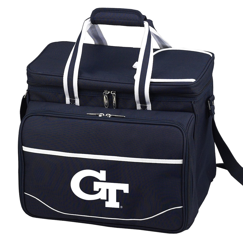 NCAA Georgia Tech Yellow Jackets Insulated Equipped Picnic Cooler for Four