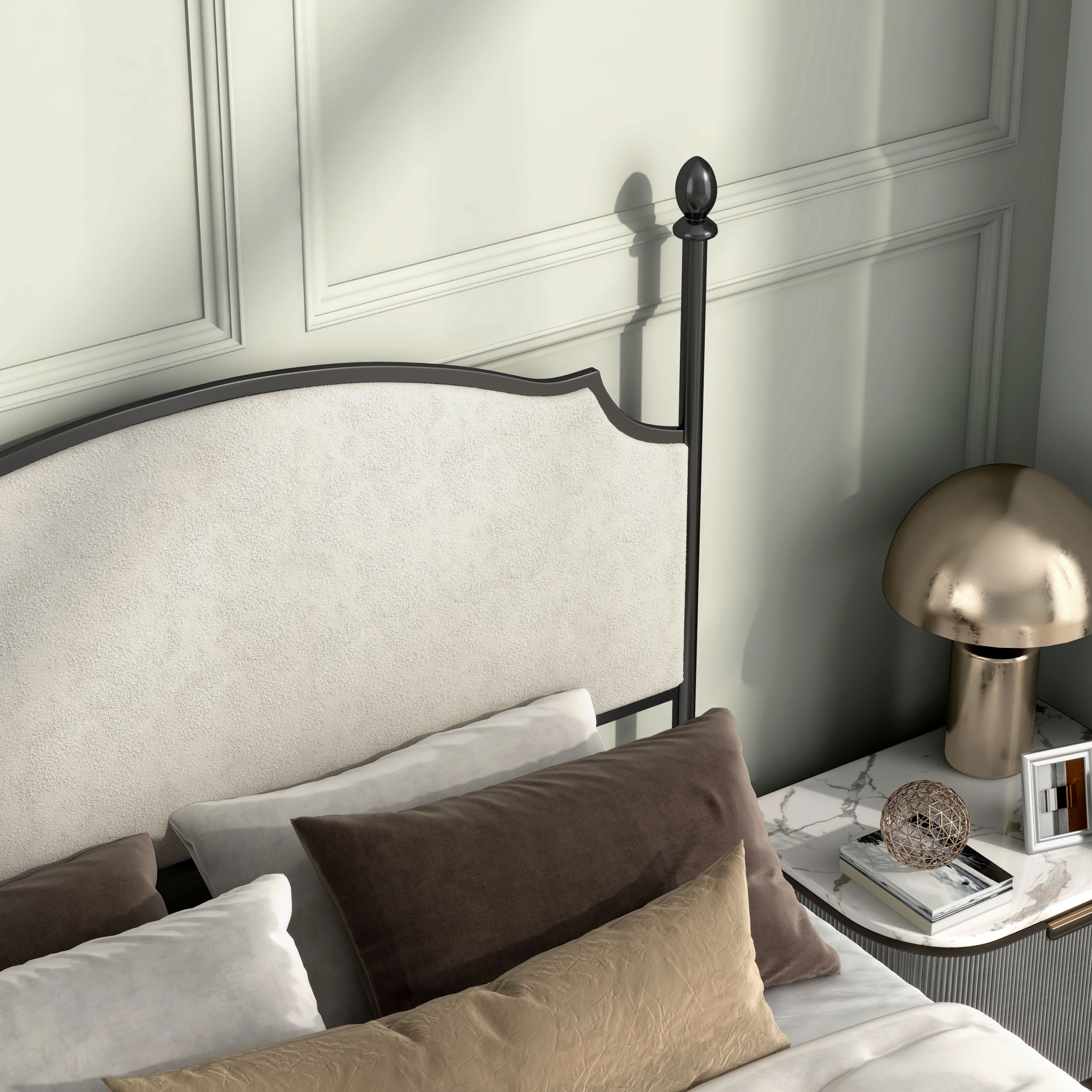 The gray barn epona contemporary arched four poster bed sale