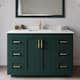 Option Green / Giotto Quartz Top / Brushed Gold Hardware