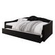 preview thumbnail 5 of 19, CraftPorch Glam Velvet, Crystal Button Tufted Twin Daybed with Trundle