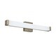 preview thumbnail 13 of 17, 25 Inch LED BATHROOM VANITY LED LIGHT with Acrylic shade 25W Oril Rub Bronze Gold