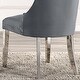 preview thumbnail 10 of 16, Clihome Velvet Tufted Upholstered Dining Chairs (Set of 2)