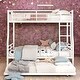 preview thumbnail 34 of 46, Multifunctional Full XL Over Queen Metal Bunk Bed With Trundle,Save Space or Split Into 2 Beds