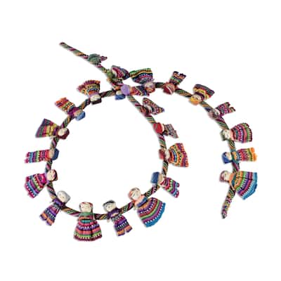 Novica Handmade Joy And Diversity Cotton Garland