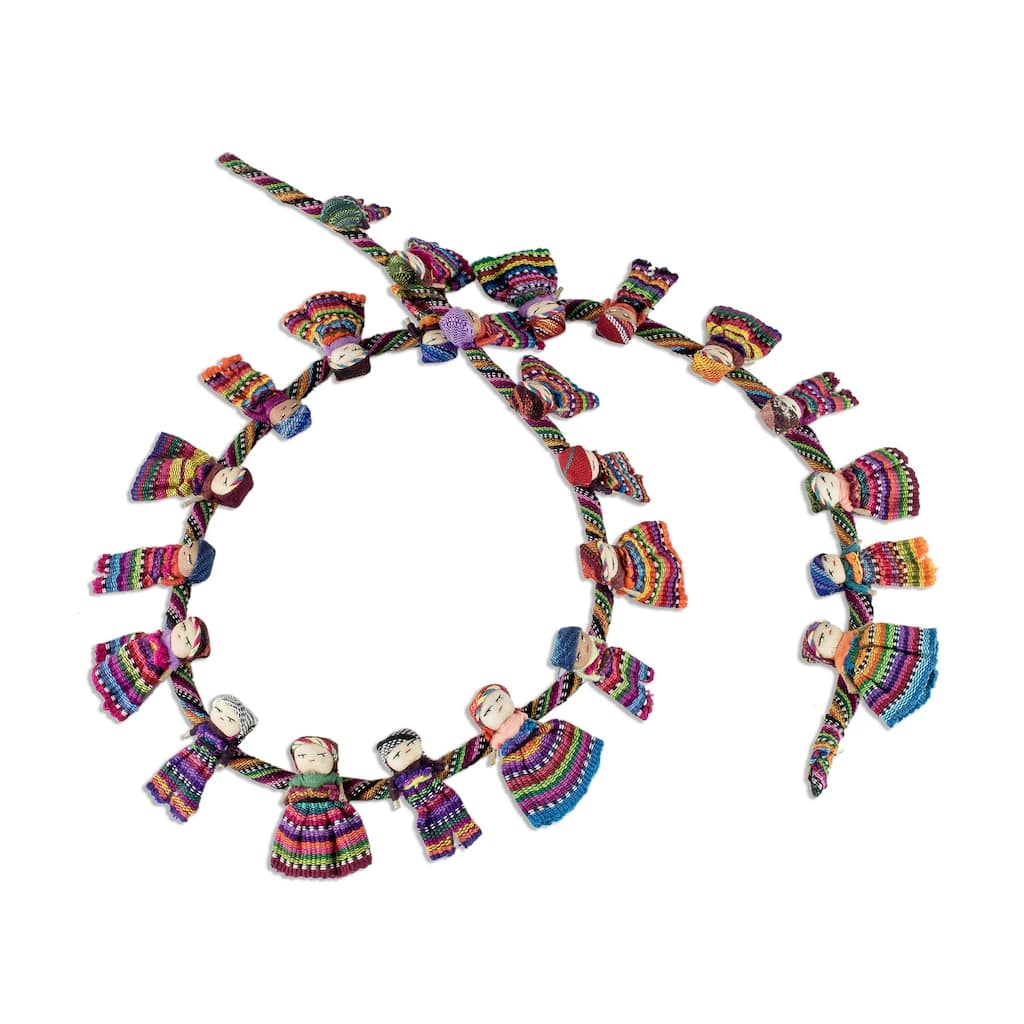 Novica Handmade Joy And Diversity Cotton Garland