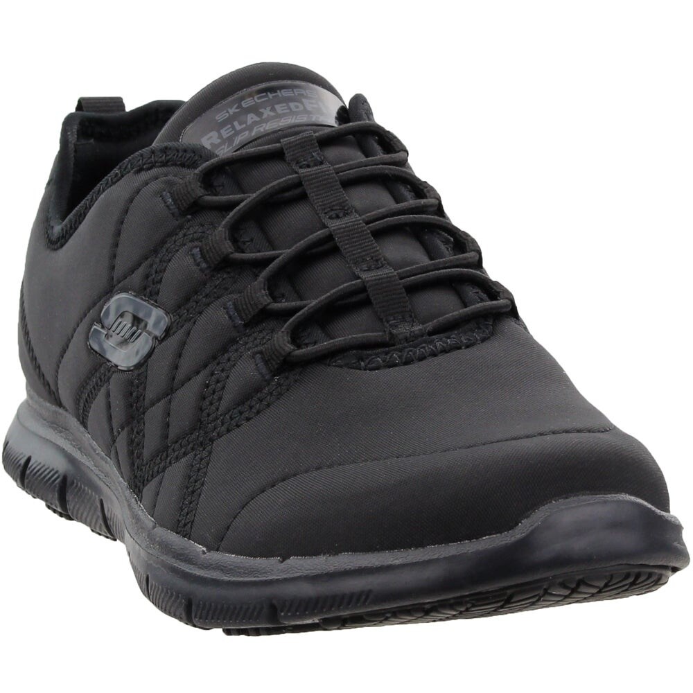 skechers work relaxed fit ghenter srelt sr women's shoes