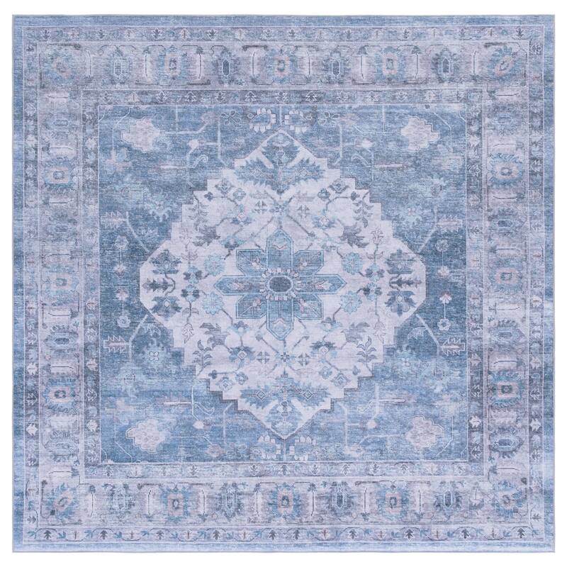 SAFAVIEH Tucson Diamanta Machine Washable & Slip Resistant Rug