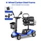 preview thumbnail 20 of 26, Folding Portable Mobility Scooter，Long-Range Battery Motorized Scooter for Seniors - N/A