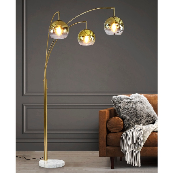 Standing lamp 3 bulbs on sale