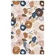 preview thumbnail 15 of 13, SAFAVIEH Handmade Chelsea Ainhoa French Country Floral Wool Rug 4' x 6' - Ivory/Pink - Rectangle