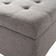 preview thumbnail 99 of 100, Mission Tufted Fabric Storage Ottoman Bench by Christopher Knight Home - 50.50"L x 18.75"W x 16.00"H