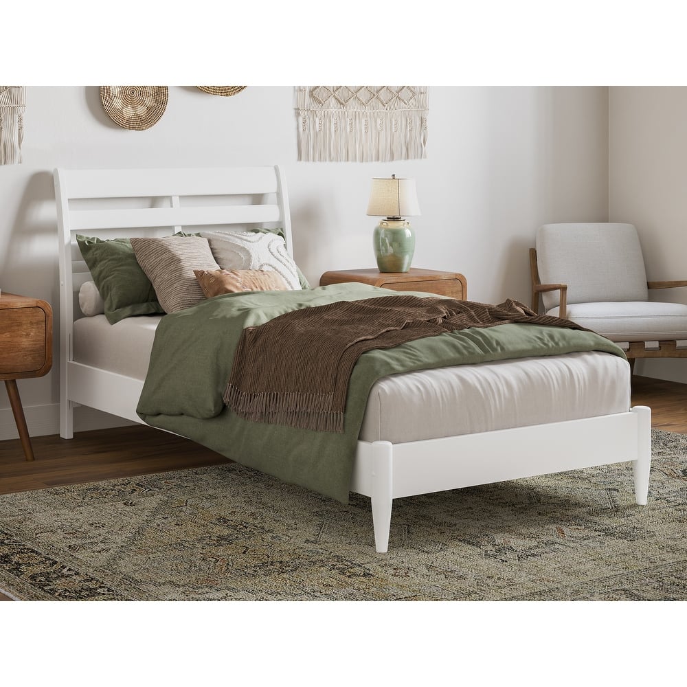 Savannah Solid Wood Low Profile Platform Bed