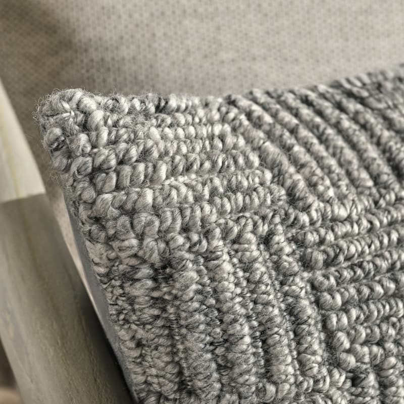Villa by Classic Home Shades 14"x26" Recycled Fabric Throw Pillow