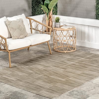 Nuloom Zya Geometric Indoor/Outdoor Machine Washable Area Rug