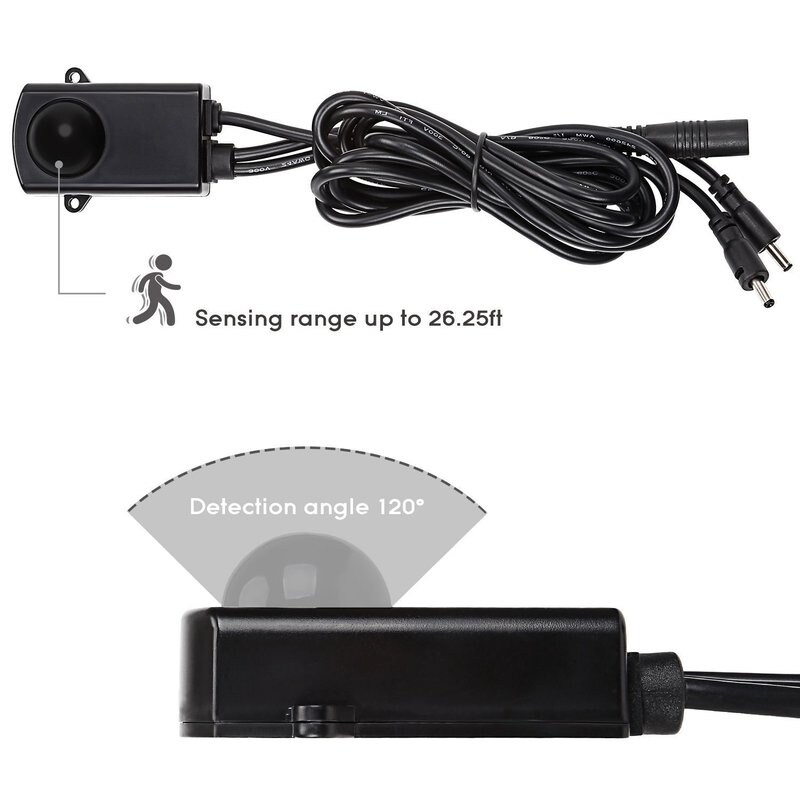 Shop Led 12 Inch Linkable Light Bars With Motion Sensor 5000k Daylight Overstock 28905992