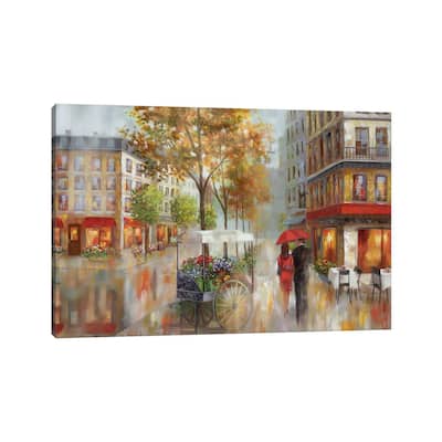 iCanvas "Romantic Promenade I" by Nan Canvas Print