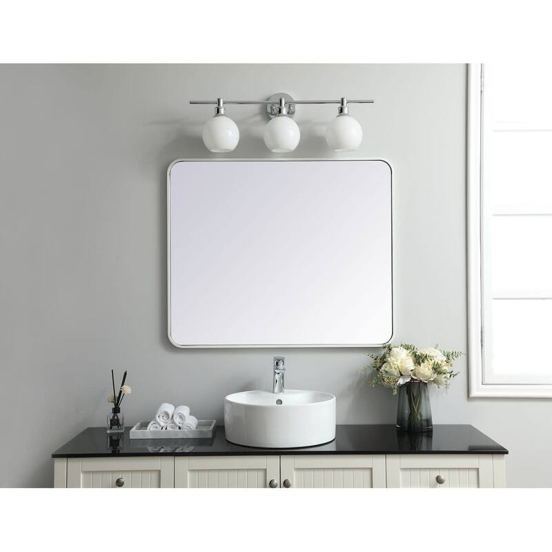 Elegant Lighting MR803036 Evermore 36" W x 30" H Contemporary