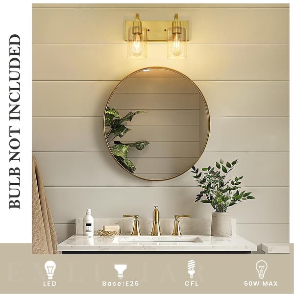 dimension image slide 22 of 26, Bathroom Vanity Light Fixtures - Farmhouse Wall Light for Bathroom