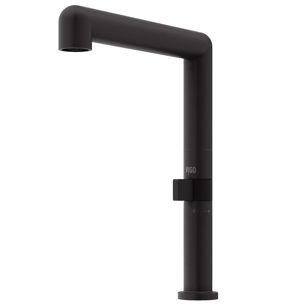 VIGO Jewel 11" H Single Handle Kitchen Bar Faucet