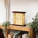 preview thumbnail 1 of 0, Howard Miller Carlton Classic Vintage Traditional Mantel Clock Gold