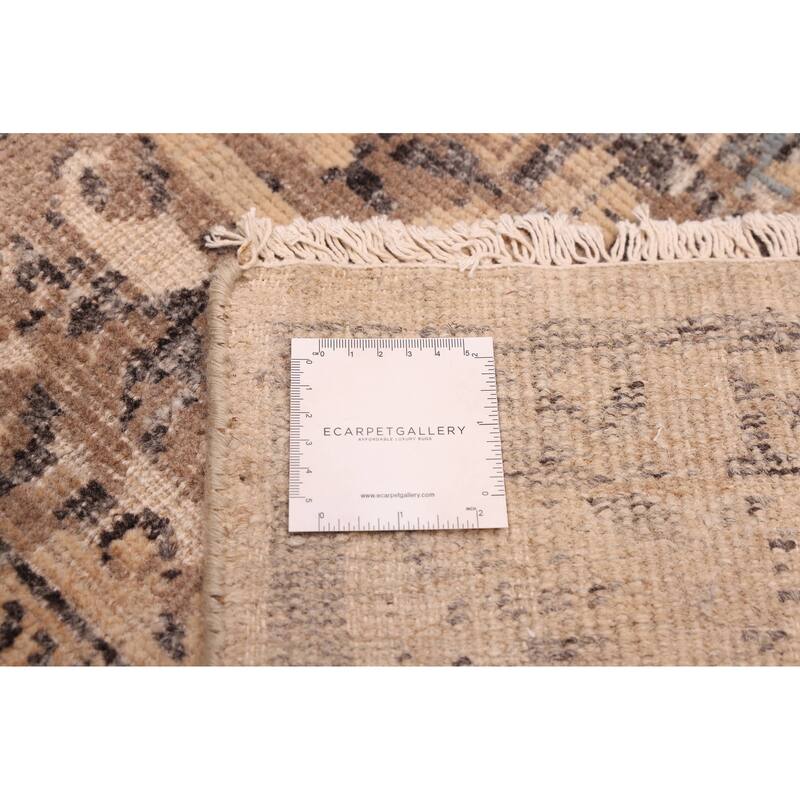 ECARPETGALLERY Hand-knotted Jules Serapi Tan Wool Rug - 9'3 x 11'8