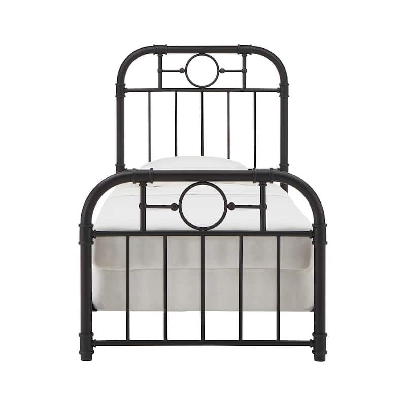 Kendal Black Metal Bed by iNSPIRE Q Classic