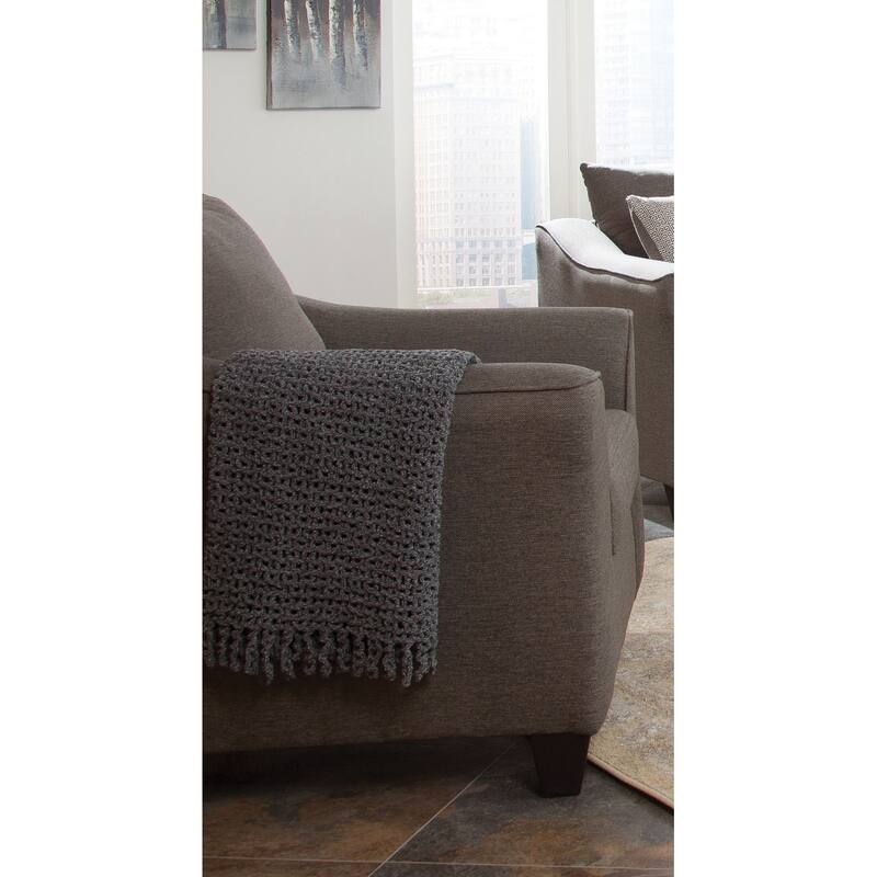 Salizar Upholstered Flared Arm Accent Chair - 39" x 37" x 39"