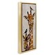preview thumbnail 17 of 26, Stupell Giraffe & Perched Birds Framed Floater Canvas Wall Art Design by Karen Weber Fine Art
