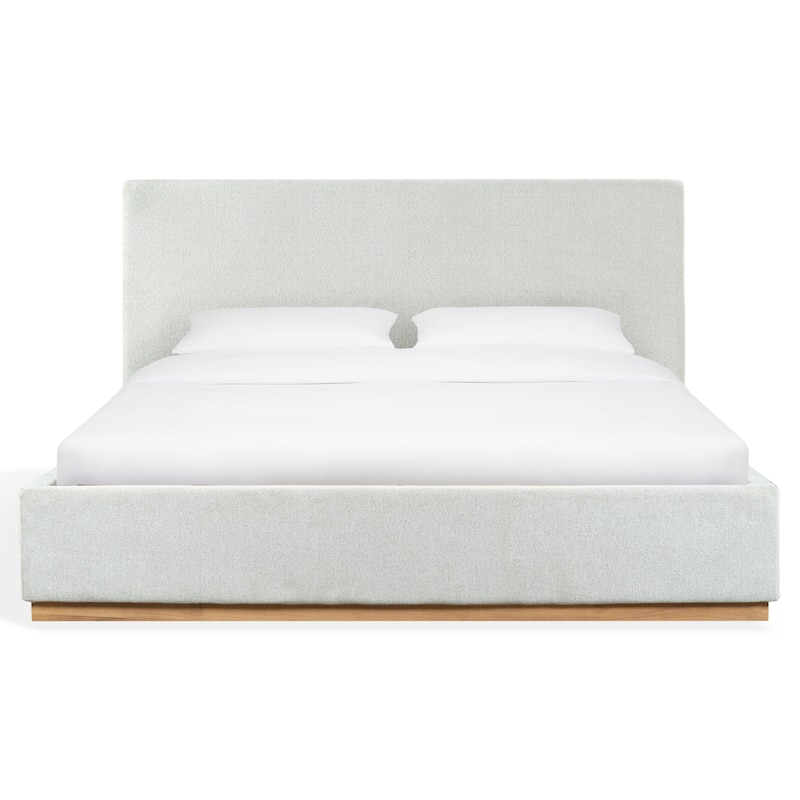 SAFAVIEH Couture Pippin Linen Bed - Ivory/Natural - King
