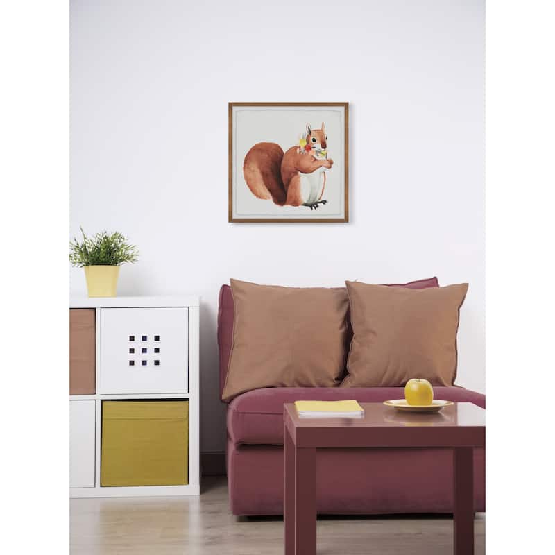 Flower Crown Forester II Framed Wall Art, Floral Delight - A Blooming Accent for Your Living Space