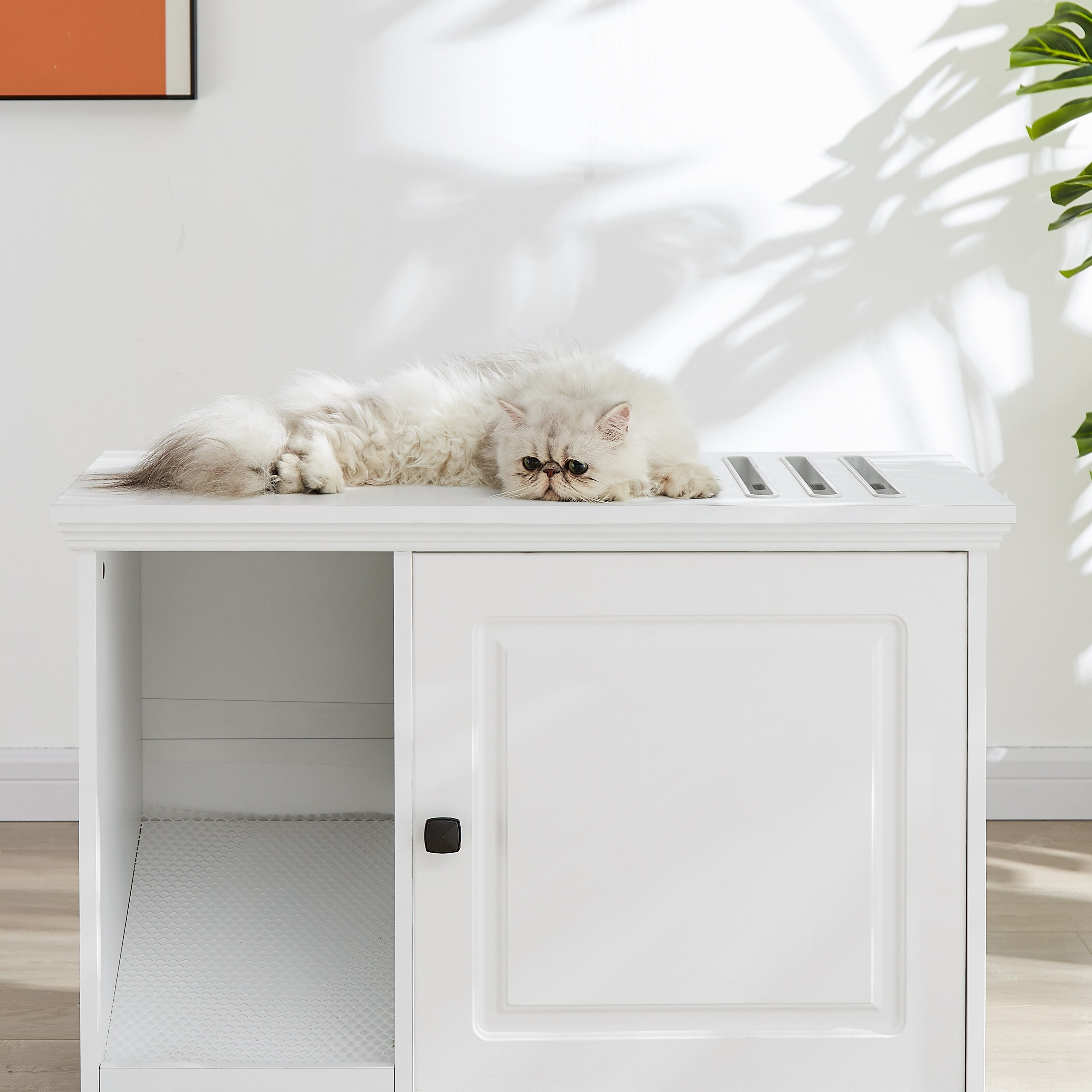 Roomfitters Cat Litter Box Enclosure Hidden Cat Litter Box