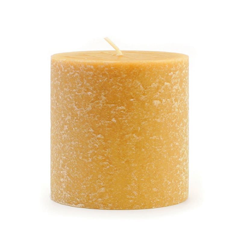 ROOT Unscented 3 In Timberline™ Pillar Candle 1 ea. - Butterscotch - 3 X 3